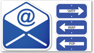 تعلم الفرق بين بروتوكولات البريد الإلكتروني POP, IMAP, SMTP