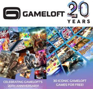 احتفالًا بالذكرى العشرين لها Gameloft تُطلق 30 لعبة كلاسيكية في تطبيق واحد