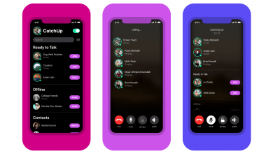 فيسبوك تطلق تطبيق CatchUp للمكالمات الصوتية بميزات فريدة