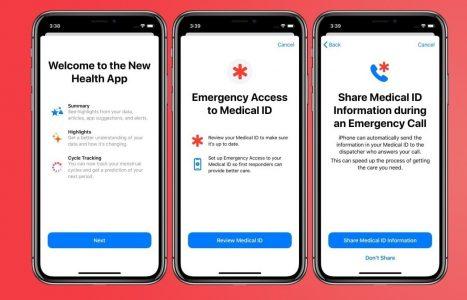 شرح طريقة إعداد المعرّف الطبي وميزة نداء الاستغاثة في آيفون