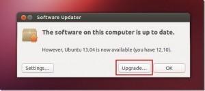 شرح التحديث إلي أوبونتو 13.04
